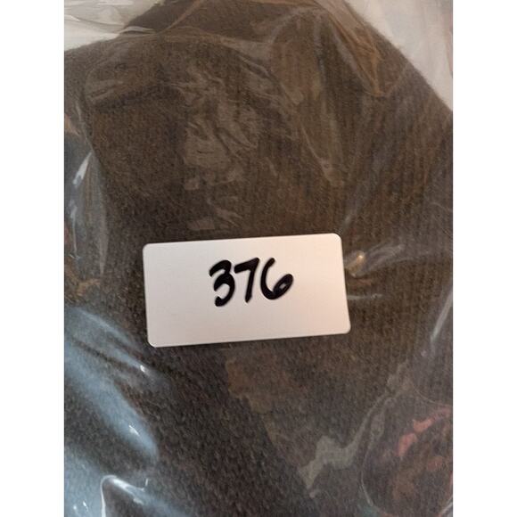 Olive Green Asymmetric Lagenlook Cape Cardigan Wrap Sweater Boho Minimalist XS - Picture 11 of 11